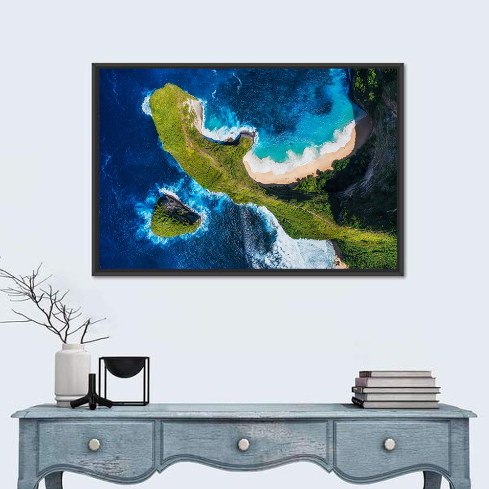 Kelingking Beach Cliffs Wall Art