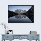 Zugspitze from Lake Seebensee Wall Art