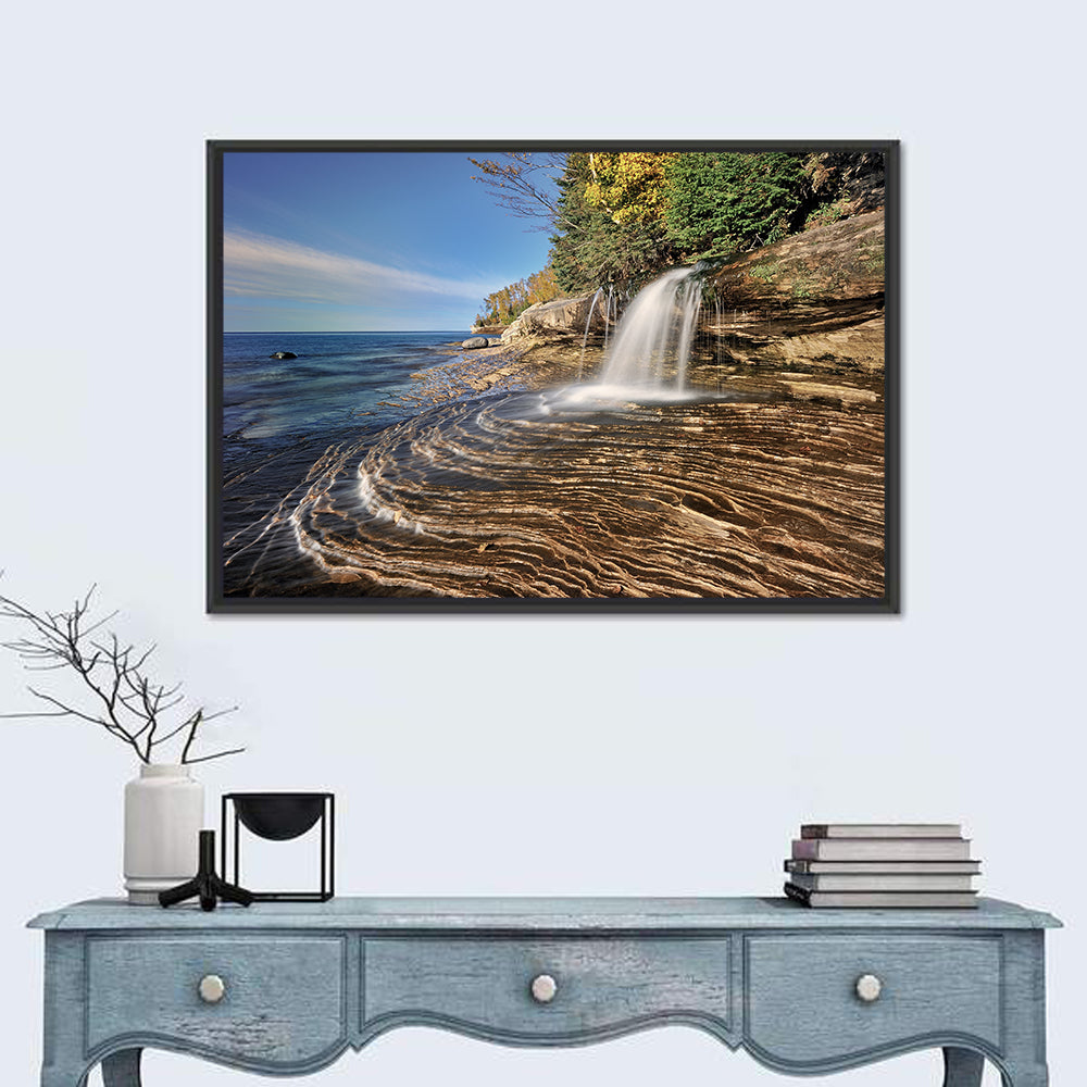Little Miners Falls Waterfall Wall Art