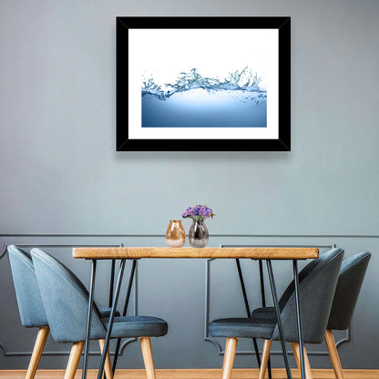 Fresh Water Splash Wall Art