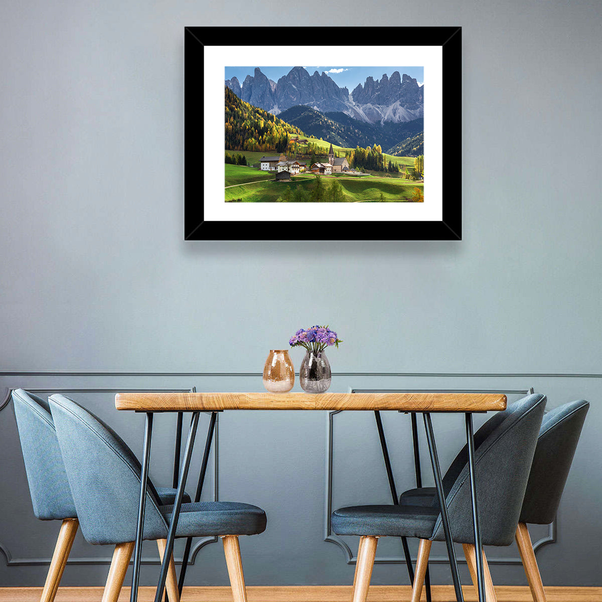 Santa Maddalena Village Wall Art