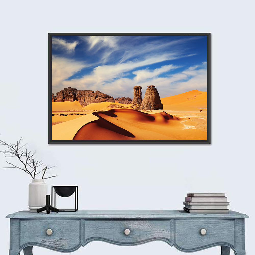 Tadrart Rouge Sand Dunes Wall Art