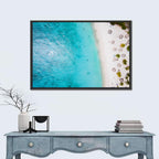 Cas Abou Aerial Shoreline Wall Art