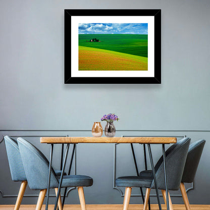 Green Fields Wall Art