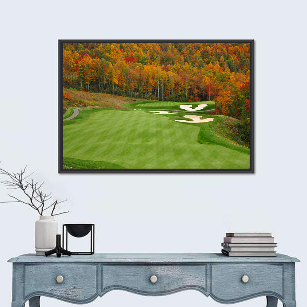 North Carolina Golf Course Wall Art