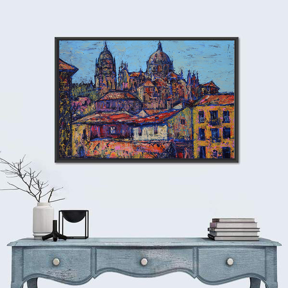 Salamanca Cathedral Rooftops Wall Art