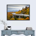 Linn Cove Viaduct at Grandfather Mountain Wall Art