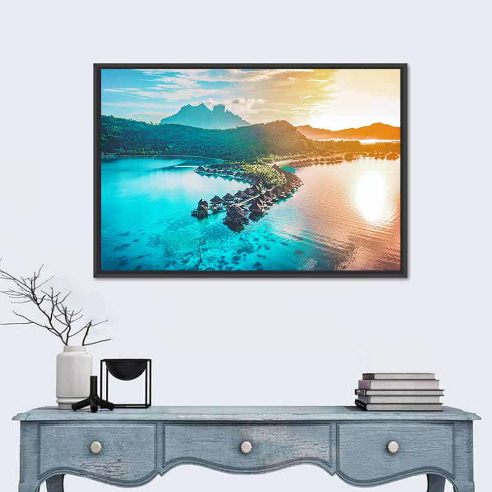 Island Tourist Destination Wall Art