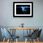 Underwater Bubble Motion Wall Art