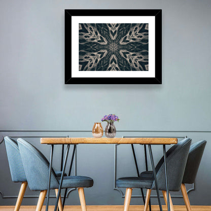 Gothic Demon Mandala Wall Art
