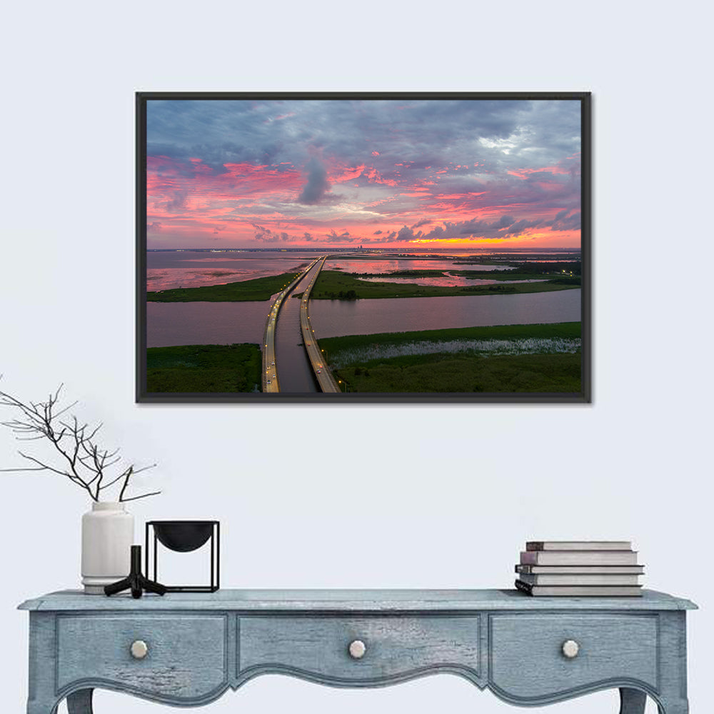 Mobile Bay Bridge Wall Art