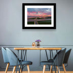 Mobile Bay Causeway at Dusk Wall Art