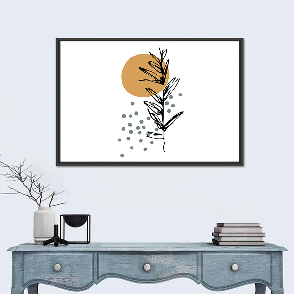 Ink Botanical Sun Study Wall Art