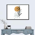 Ink Botanical Sun Study Wall Art