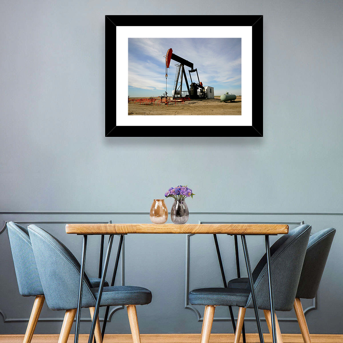Oil Pump Jack Wall Art