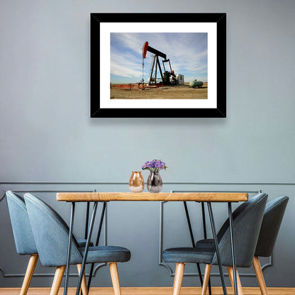 Oil Pump Jack Wall Art