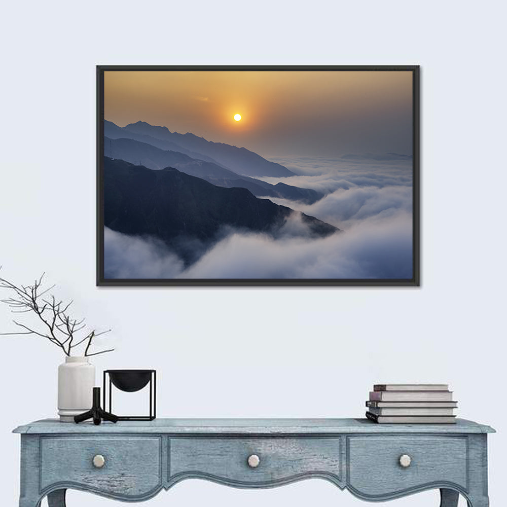 Ta Xua Range at Golden Dawn Wall Art