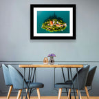 Bled Island Aerial View Wall Art