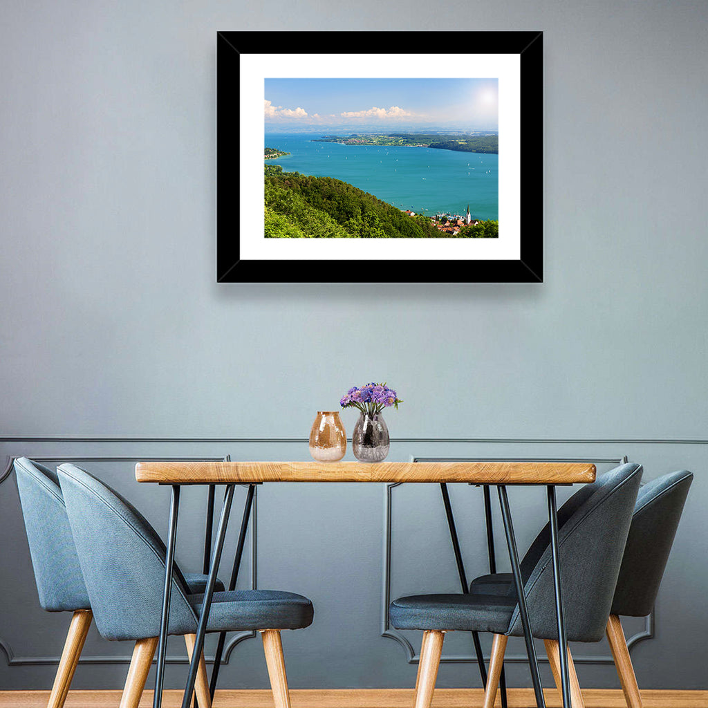 Immenstaad View of Lake Constance Wall Art