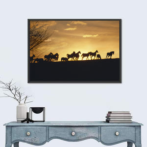 Mustang Horses Wall Art