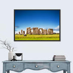 Stonehenge Under Blue Sky Wall Art