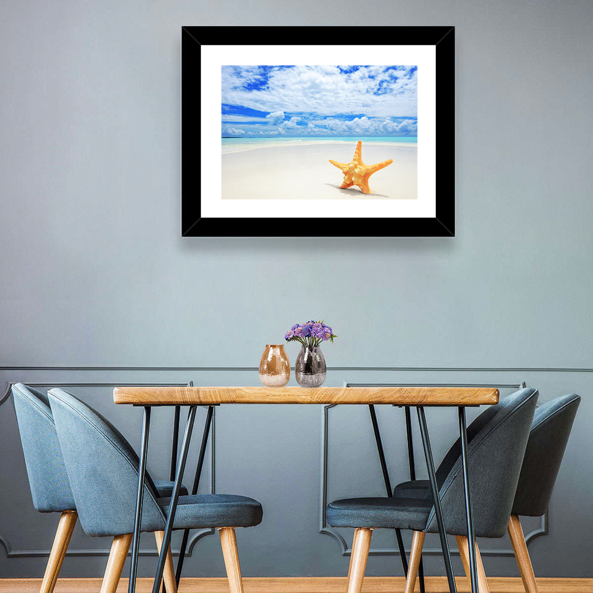 Starfish Beach Concept Wall Art