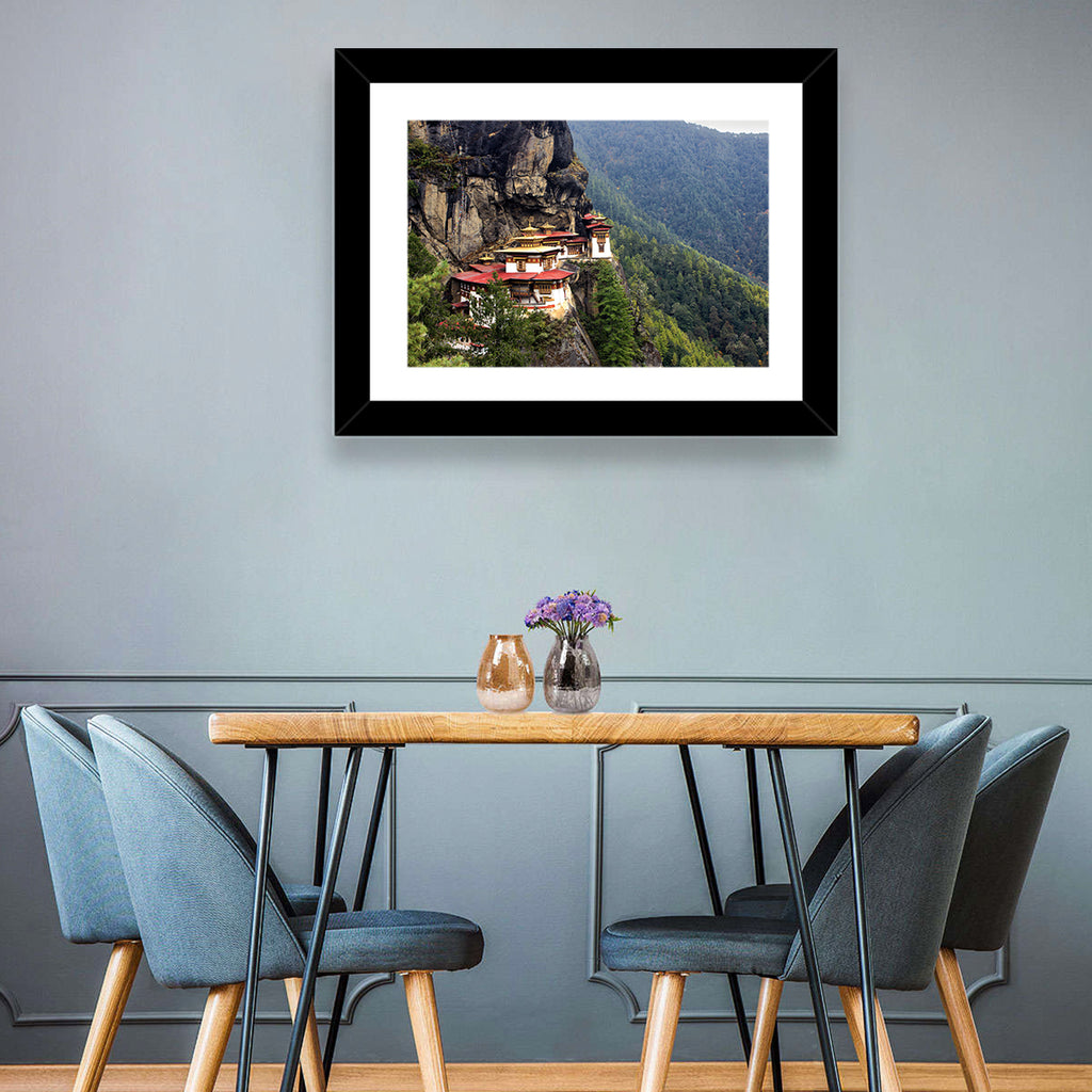 Tiger's Nest Monastery, Paro Bhutan Wall Art