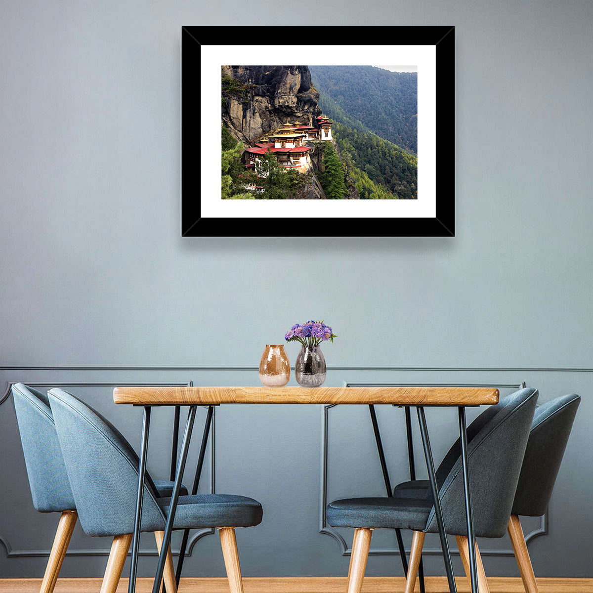 Tiger's Nest Monastery, Paro Bhutan Wall Art