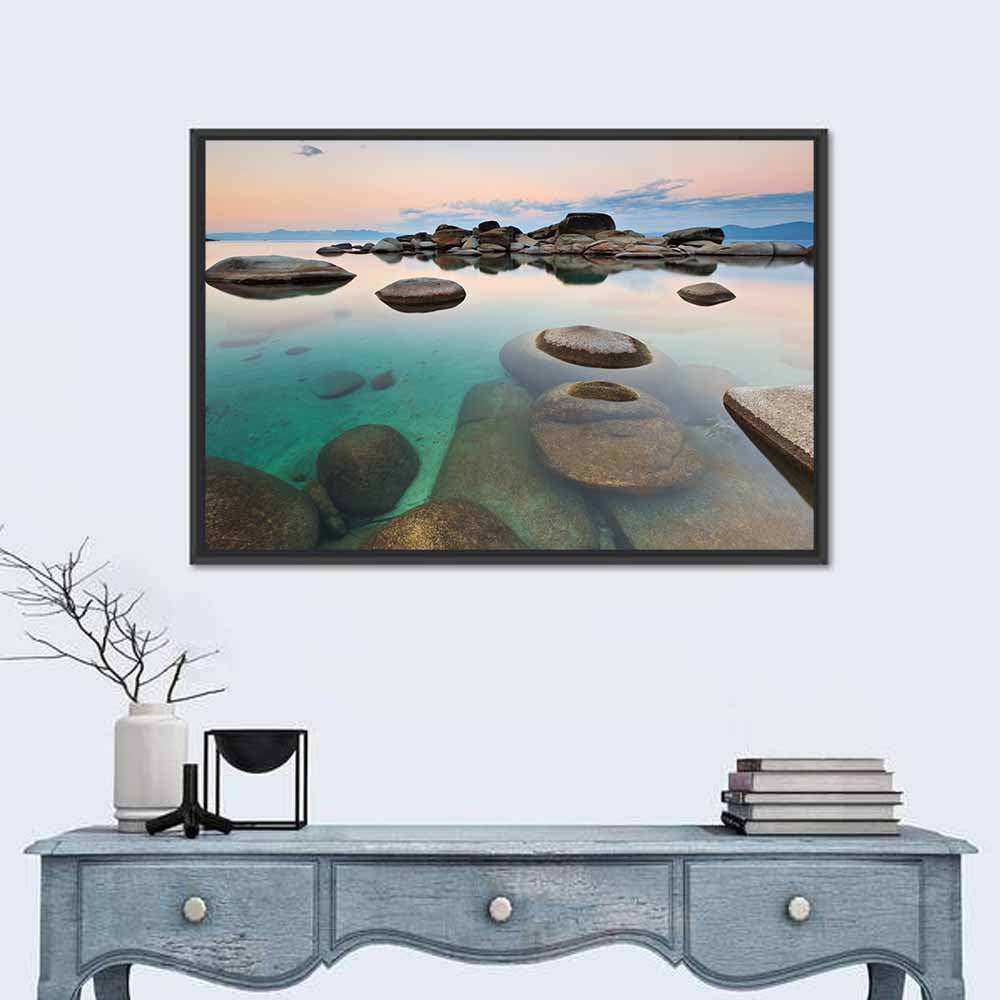 Sand Harbor Dusk, Lake Tahoe Wall Art