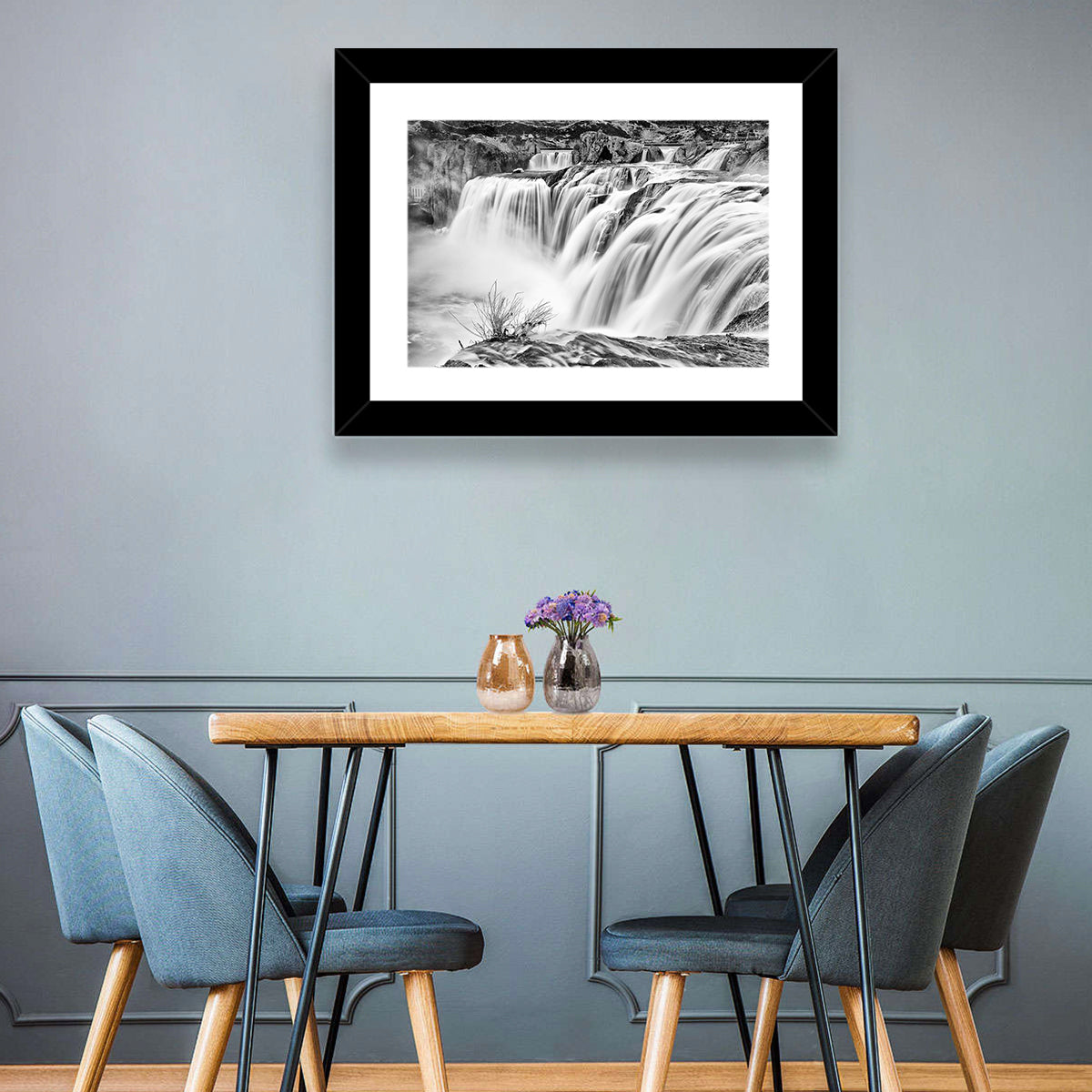 Shoshone Falls, Twin Falls Wall Art in a room, landscape