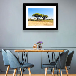 Acacia And Baobab Tree Wall Art