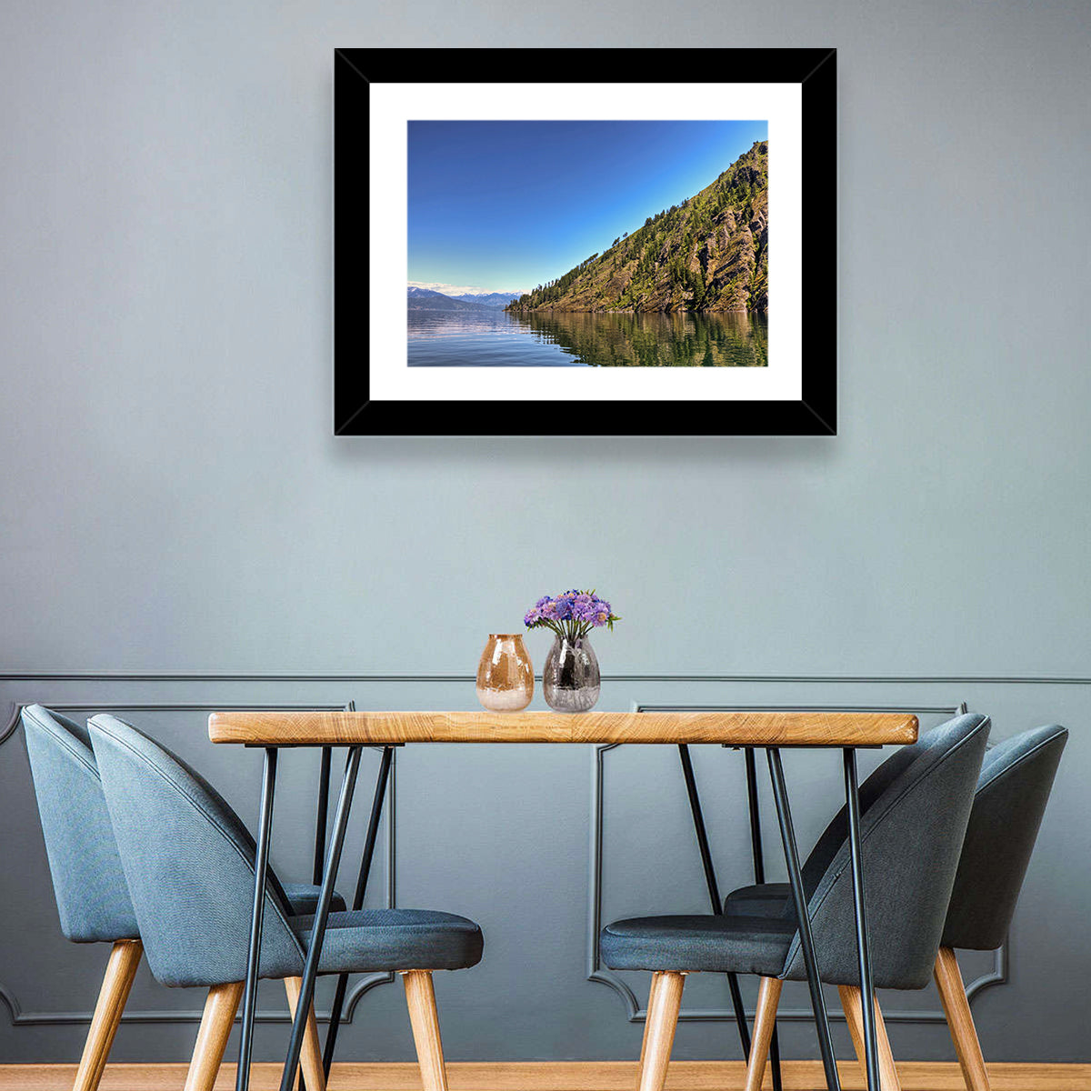 Monarch Mountains Lake Wall Art