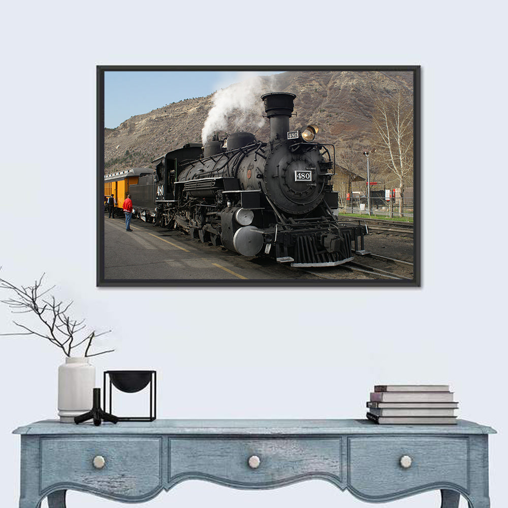 Durango Steam Locomotive No. 480 Wall Art