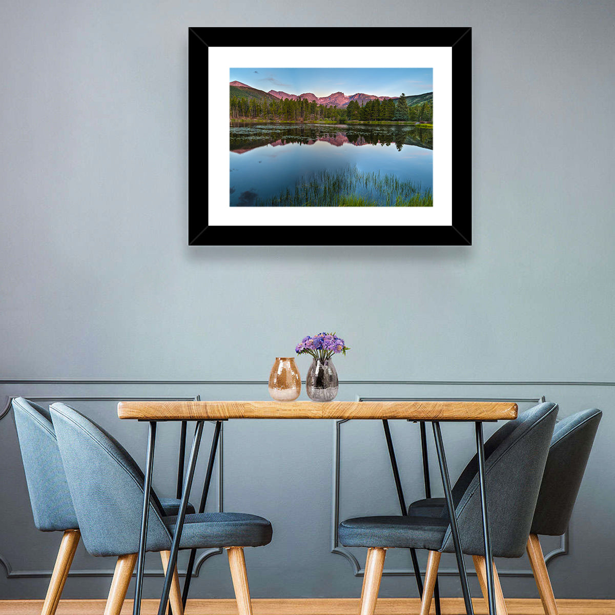 Sprague Lake Reflection Wall Art
