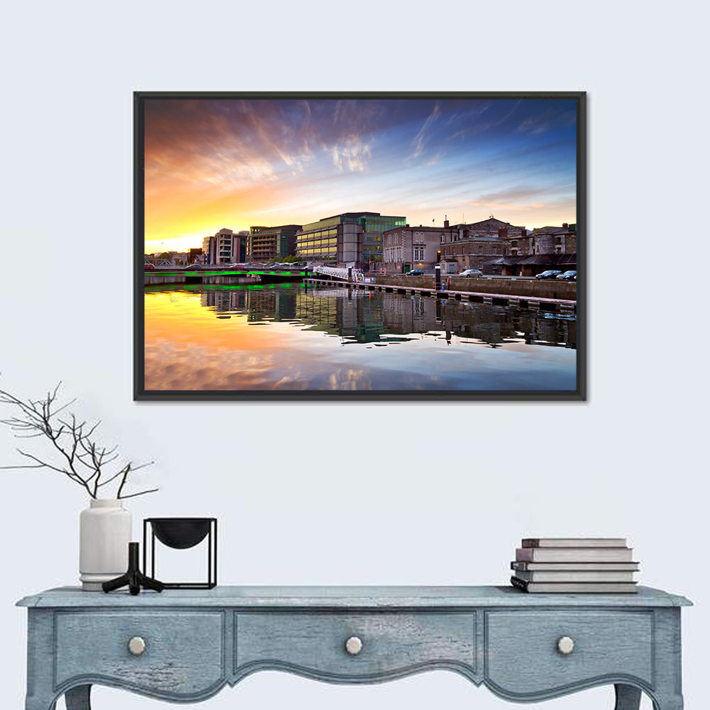 River Liffey at Dusk Wall Art