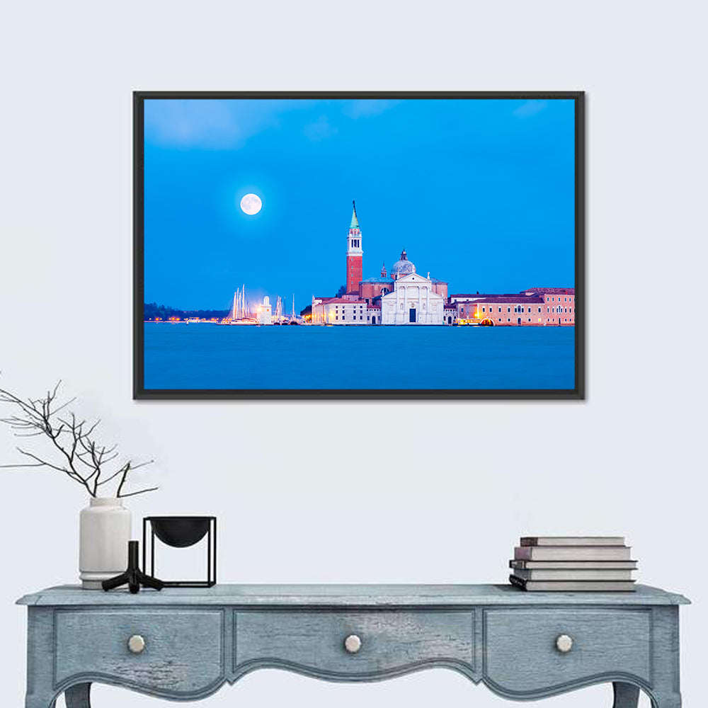 San Giorgio Maggiore Moonlight Wall Art