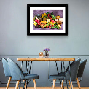 Tropical Fruits Wall Art