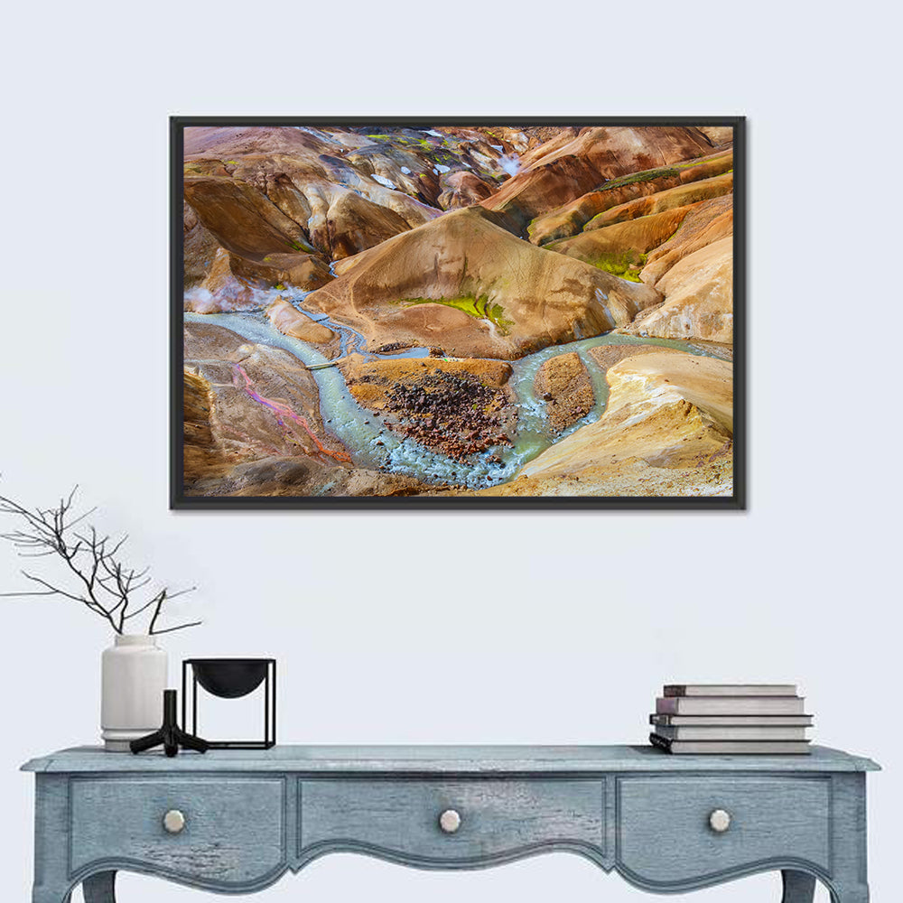 Kerlingarfjöll Geothermal Landscape Wall Art