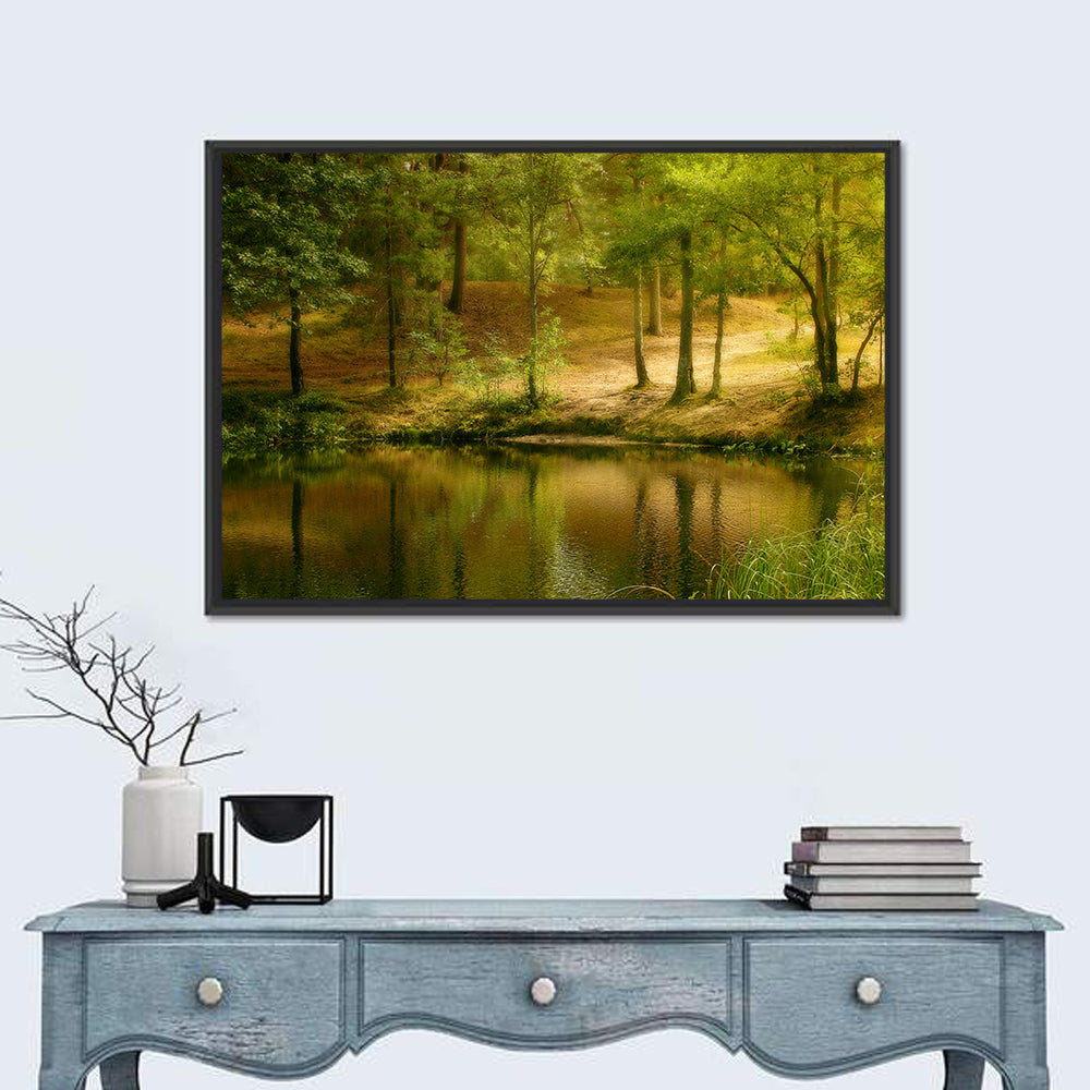 Forest Pond Wall Art