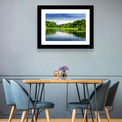 Mazury Forest Lake Wall Art