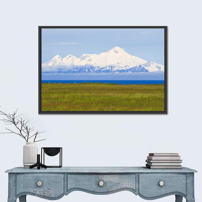 Mount Iliamna Volcano Wall Art