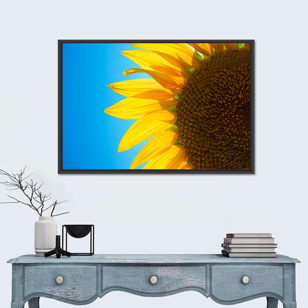 Sunflower Close-up Wall Art