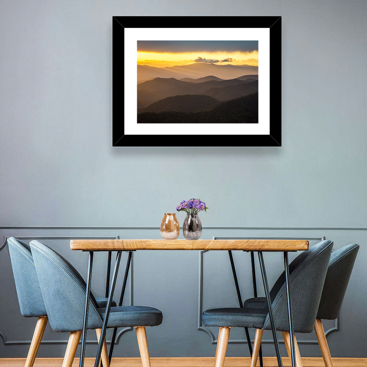 Southern Appalachian Sunset Wall Art