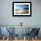 Sunlit Terraced Tea Hills Wall Art