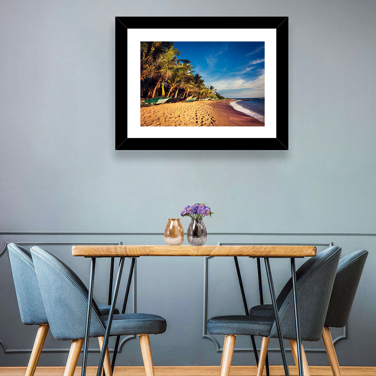 Mirissa Beach Morning Light Wall Art