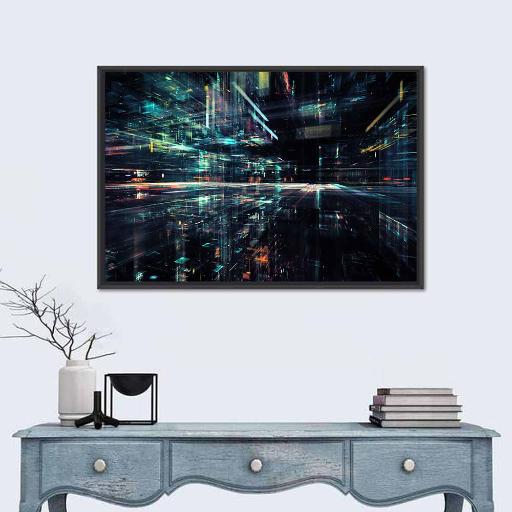 Technology Speed Concept Wall Art