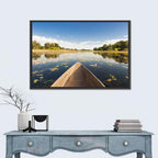 Mokoro Canoe in Okavango Delta Wall Art