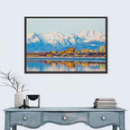 Anchorage Morning Skyline Wall Art