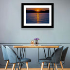 Lake Jocassee Golden Sunrise Wall Art
