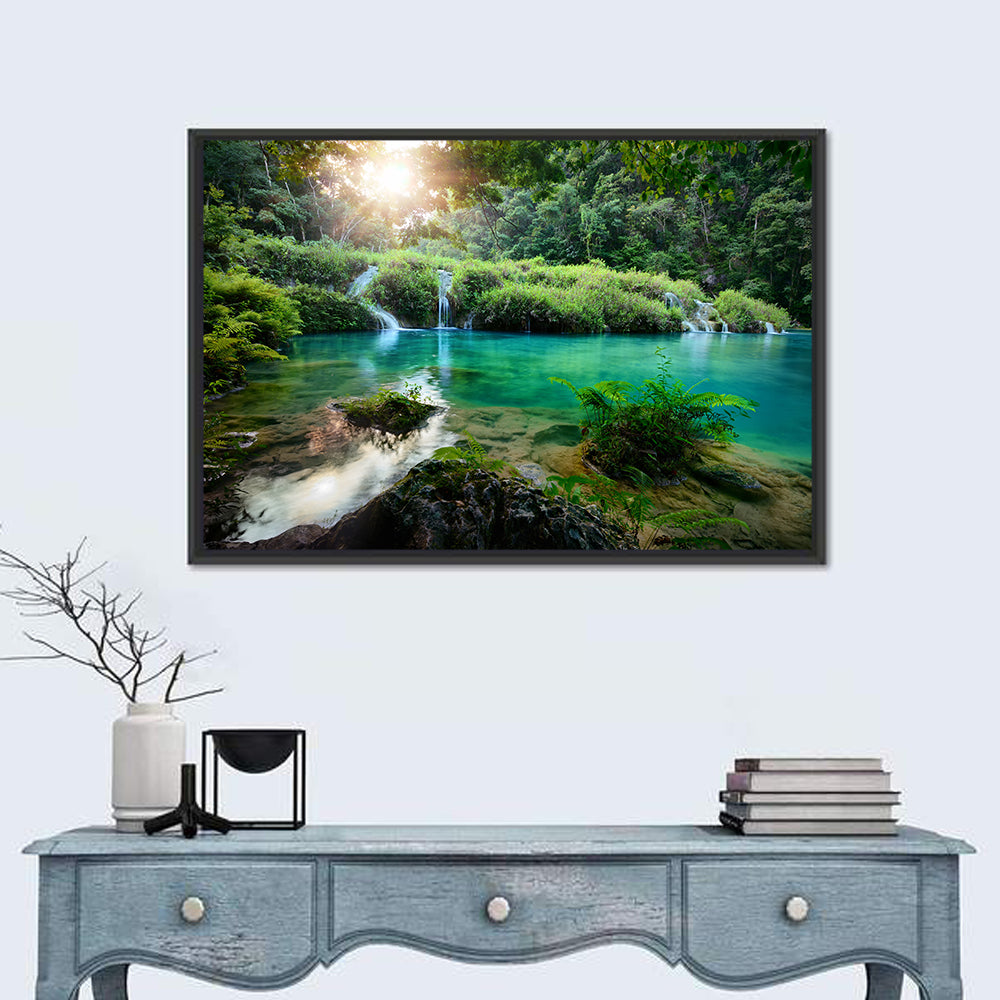 Semuc Champey Turquoise Pools Wall Art